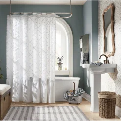 Cate Chenille Shower Curtain