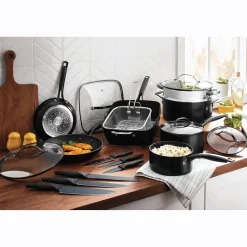 Ceramax 20-Piece Ceramic Nonstick Cookware Set