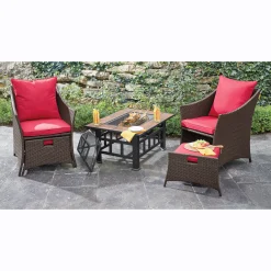 Chair with Ottoman