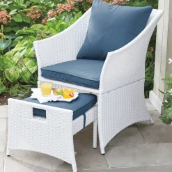 Chair with Ottoman