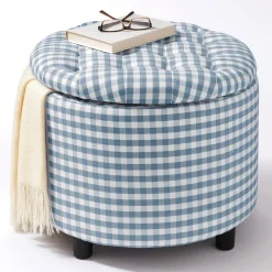 Check Storage Ottoman