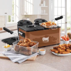 Chef Tested Double Tank Deep Fryer by Wards