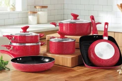 Chef Tested 11-Piece Granite Ceramic Nonstick Cookware Set