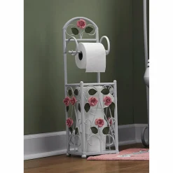Chelsea Rose Toilet Paper Holder
