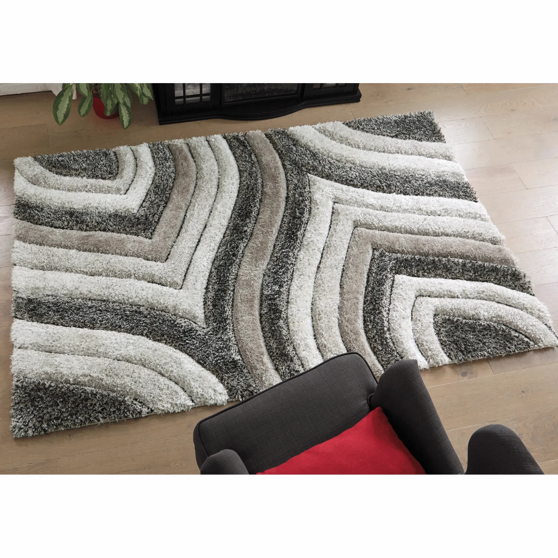 Chicago Shag Rug - 5' x 7' 6"