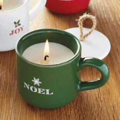 Choose Holiday Mug Candle with Lid