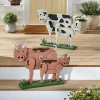 Chunky Wood Cutouts Farm Animal