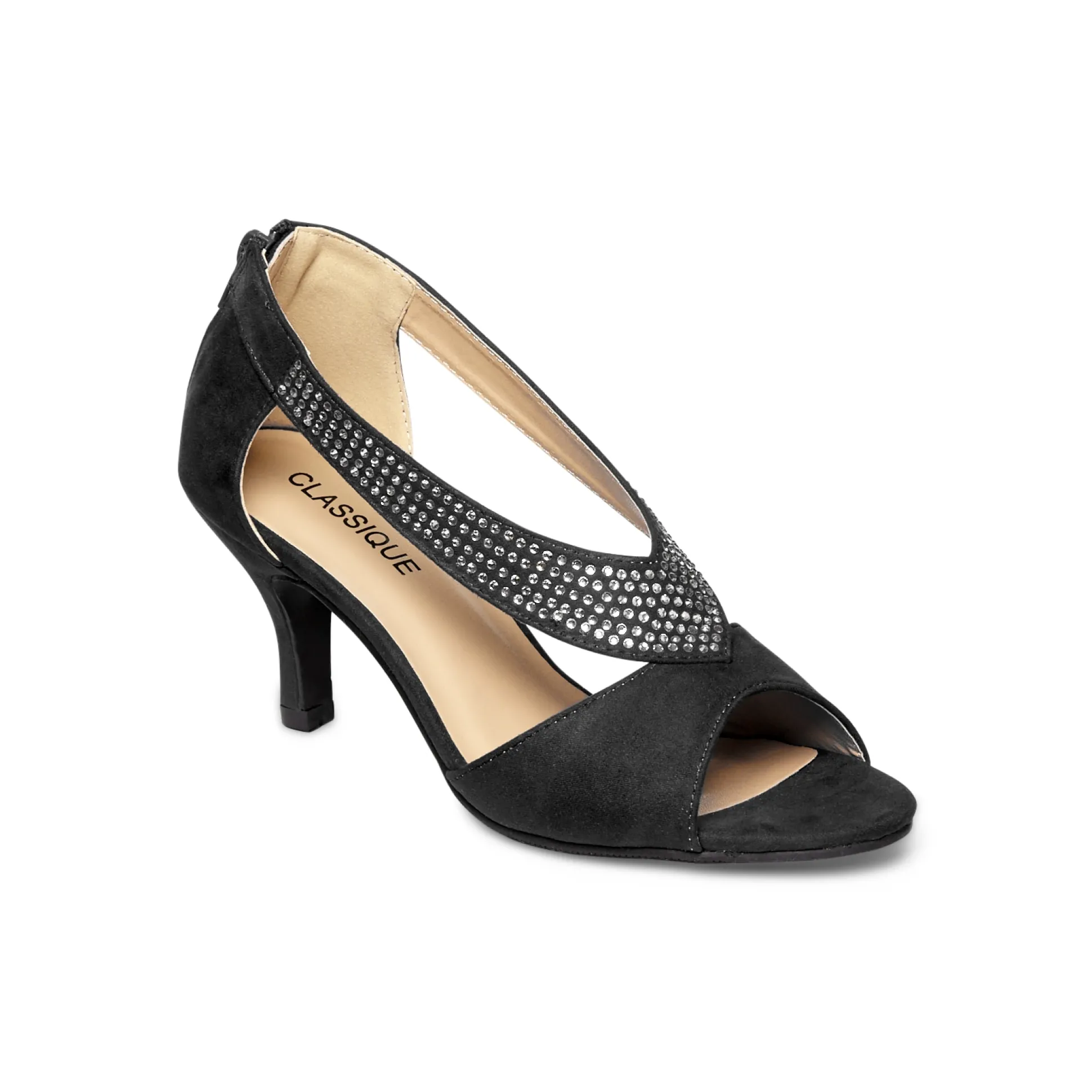 Classique Rhinestone Band Sandal