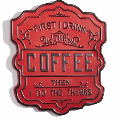Coffee First Plaque