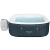 Coleman SaluSpa Ibiza AirJet Inflatable Hot Tub Spa 4–6 Person 71 in x 71 in x 26 in