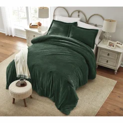 Color Connection Corduroy Down-Alternative Comforter Set