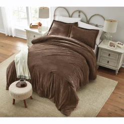 Color Connection Corduroy Down-Alternative Comforter Set
