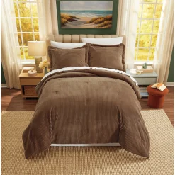 Color Connection Corduroy Down-Alternative Comforter Set