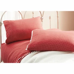 Color Connection Dot Microfiber Sheet Set