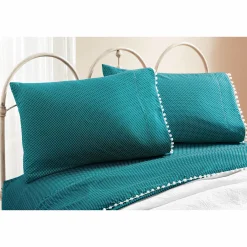 Color Connection Dot Microfiber Sheet Set
