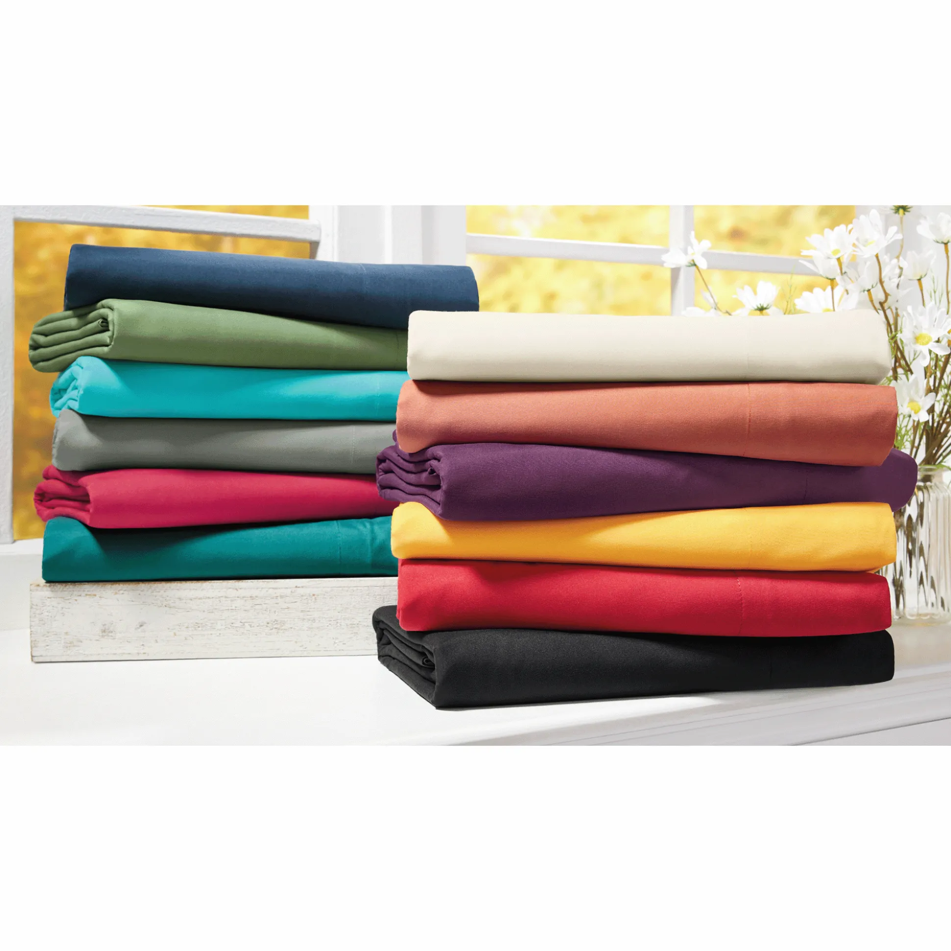 Color Connection Microfiber Sheet Set