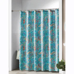 Color Connection Paisley Shower Curtain