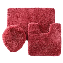 Color Connection 3-Piece Shag Bath Mat Set