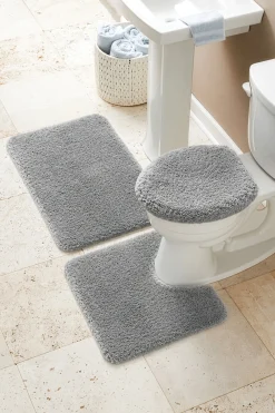 Color Connection 3-Piece Shag Bath Mat Set