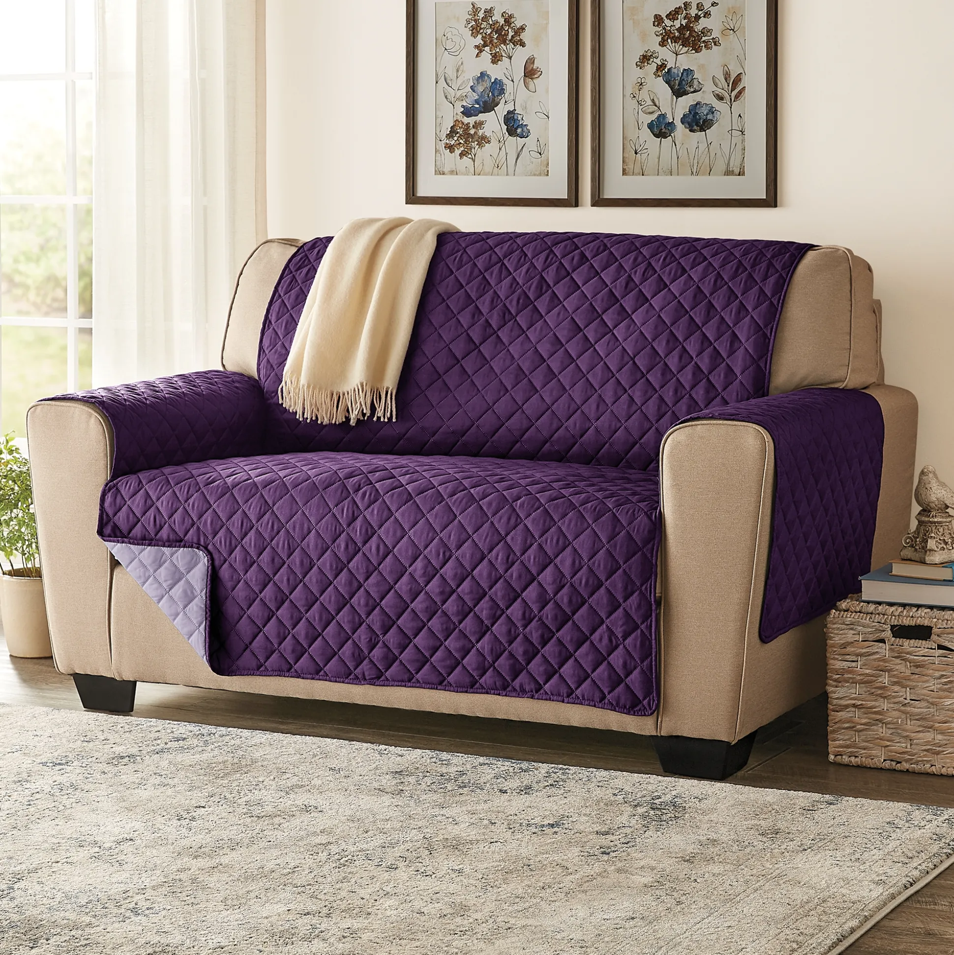 Color Connection Reversible Furniture Protector