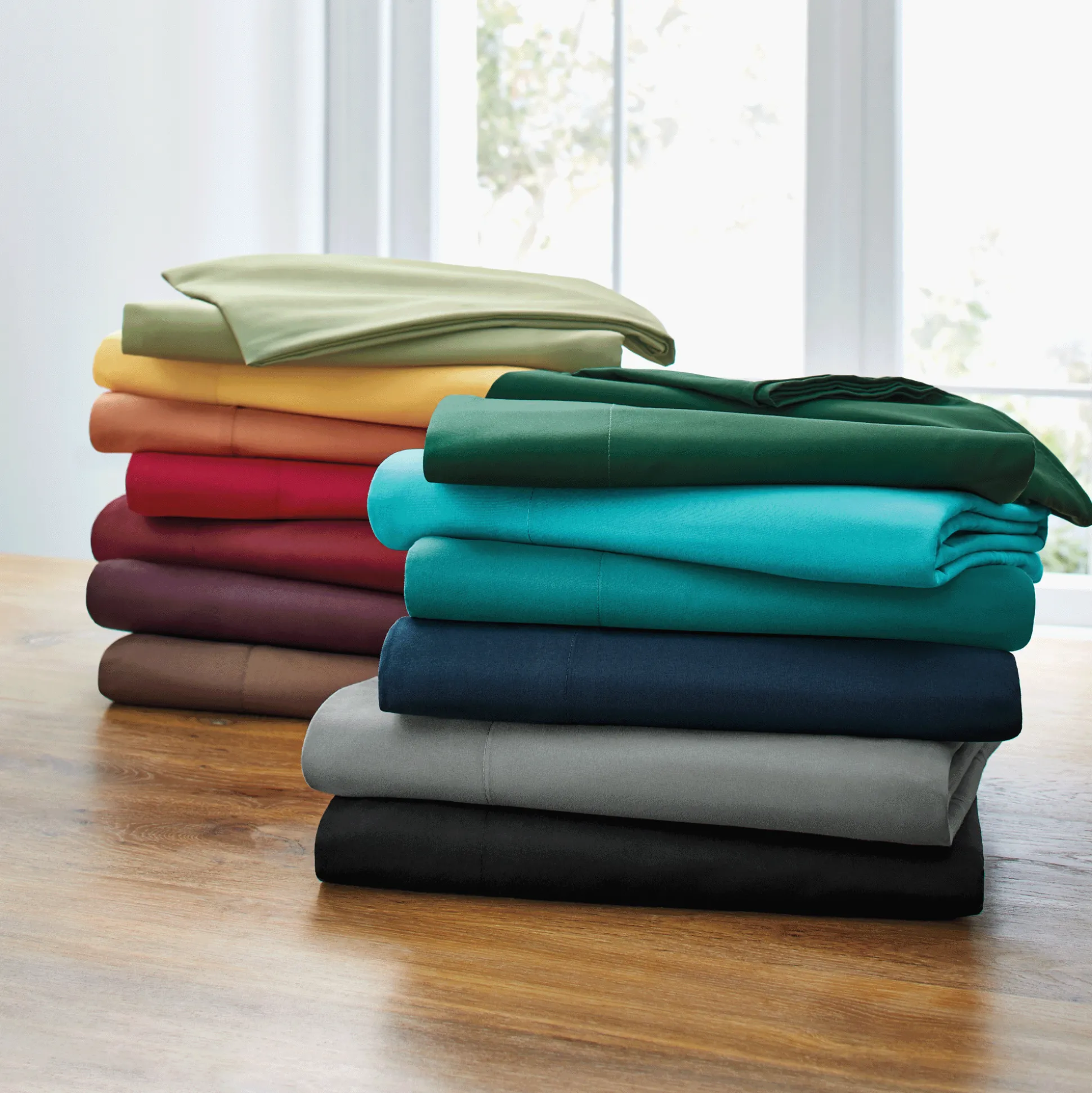 Color Connection Soft Microfiber Sheet Set