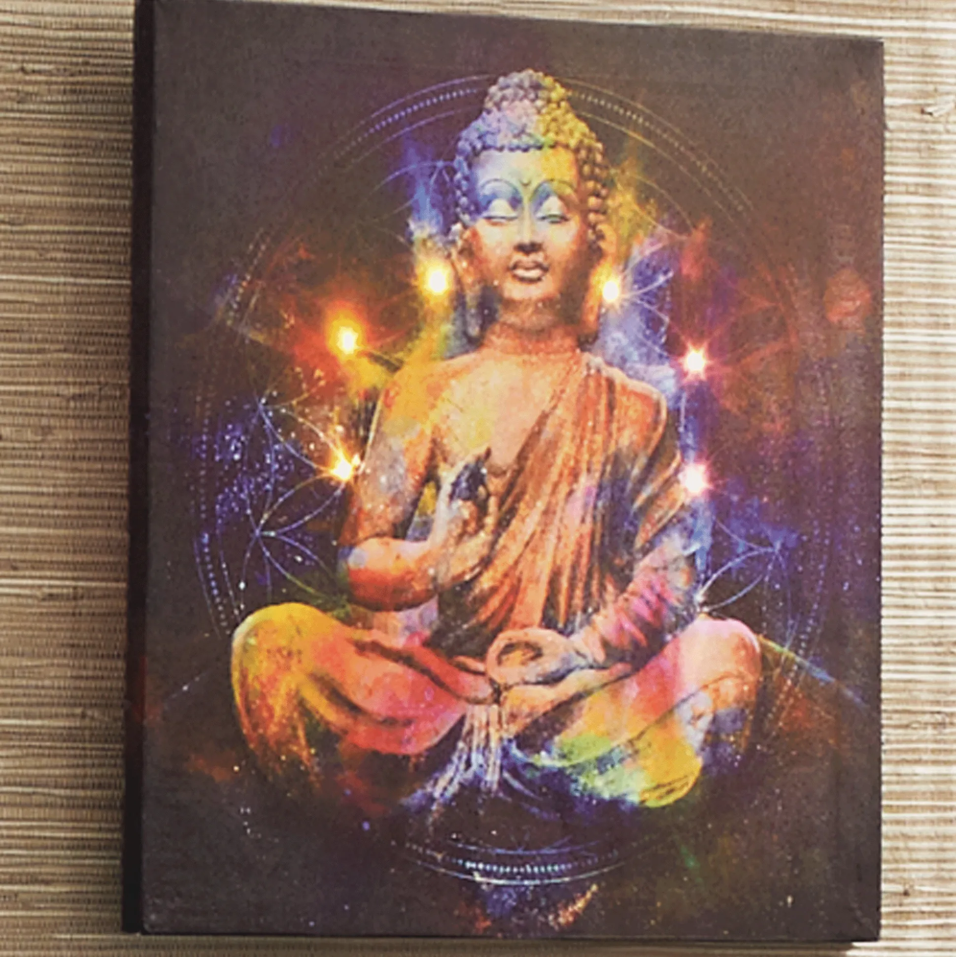 Colorful Buddha Wall Art