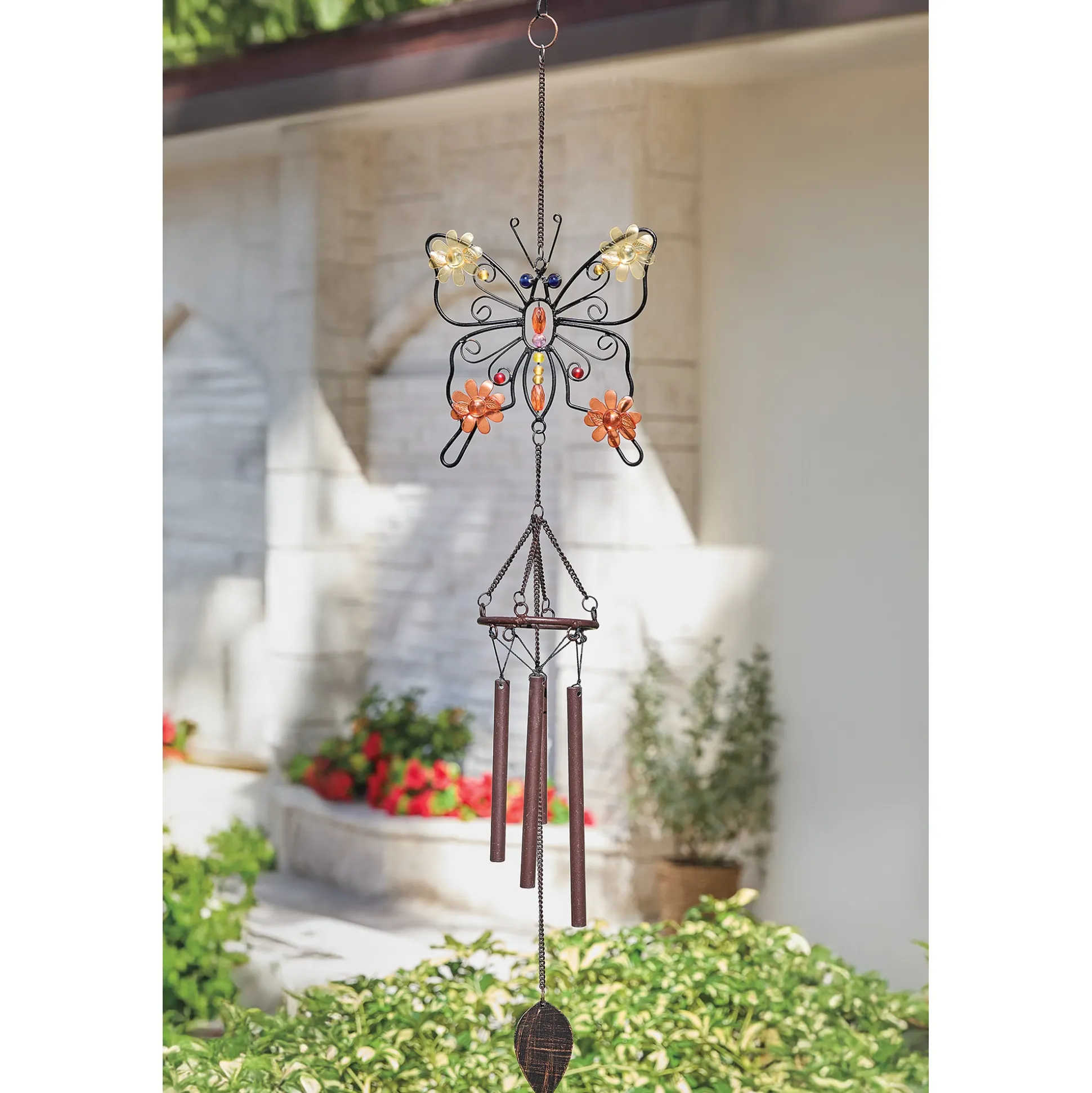 Colorful Butterfly Wind Chime