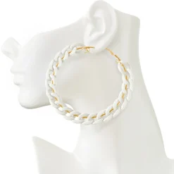 Colorful Link Hoops
