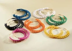 Colorful Link Hoops