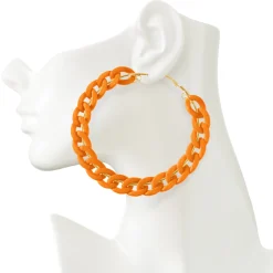 Colorful Link Hoops