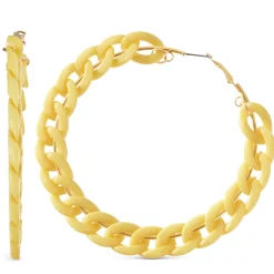 Colorful Link Hoops