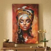 Colorful Woman Wall Art