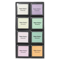 8-Color Stamp Ink Pad Set