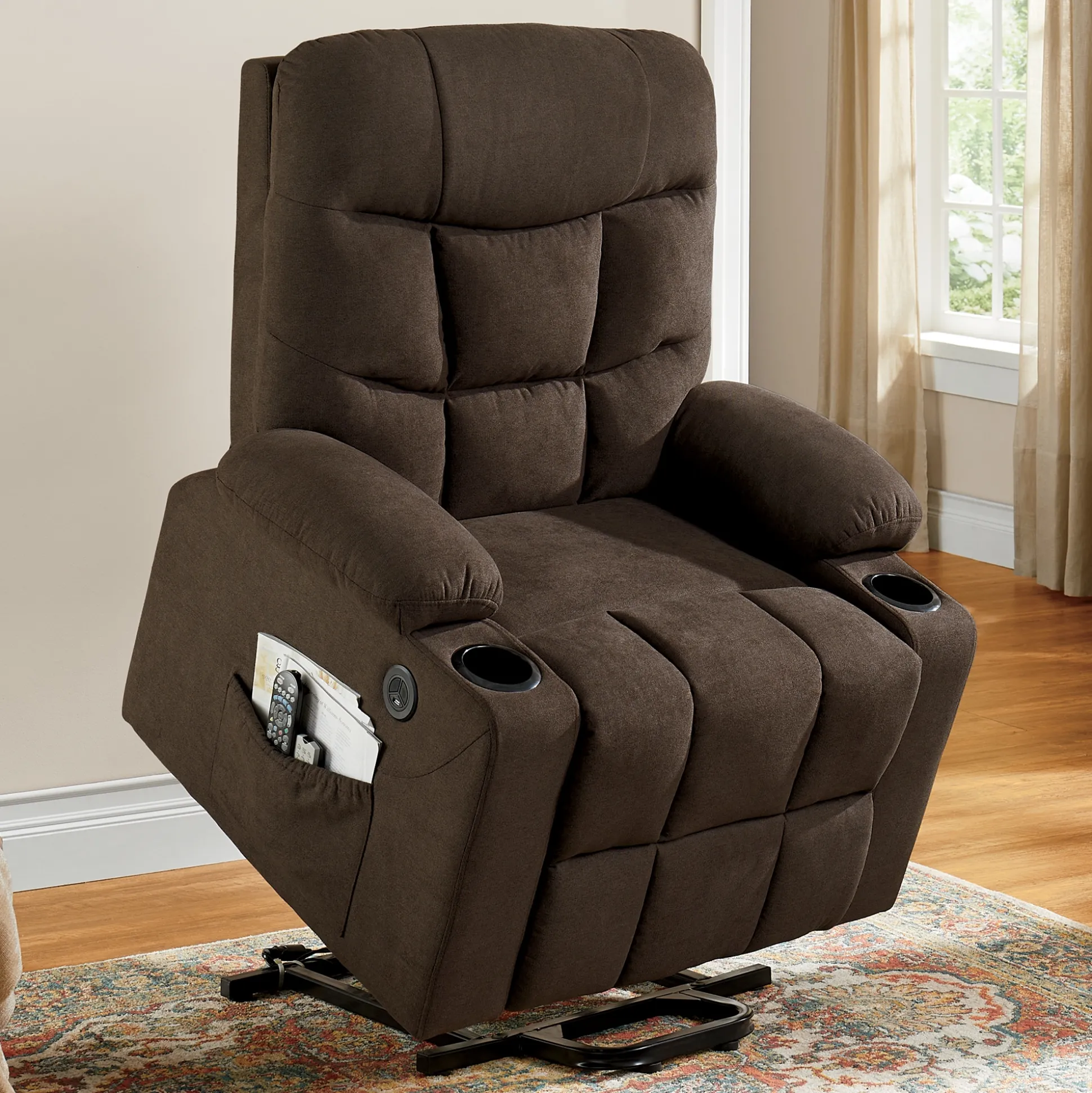 Colton Lift Recliner with Heat & Massage