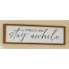 Come in and Stay Awhile Wall Plaque