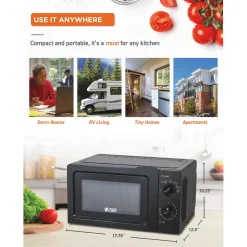 Commercial Chef 0.6 cu. ft. Microwave