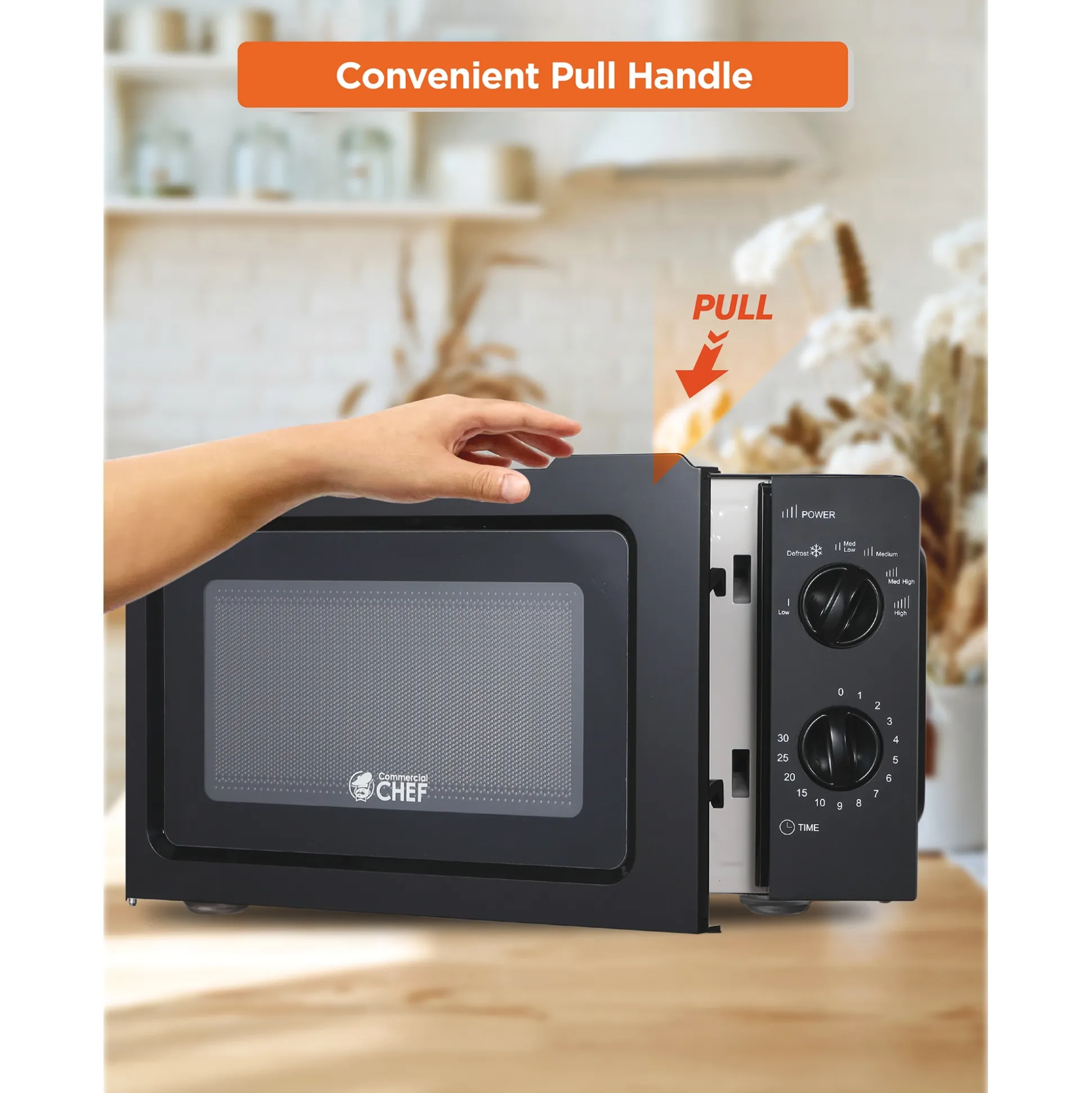 Commercial Chef 0.6 cu. ft. Microwave