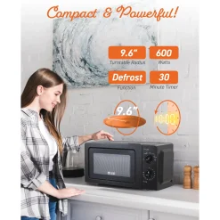 Commercial Chef 0.6 cu. ft. Microwave
