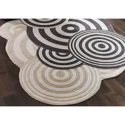 Contour Rings Rug