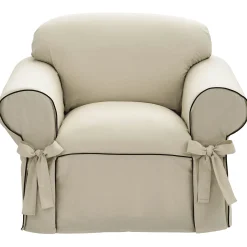 Contrast Piping Slipcover