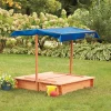 Convertible Sandbox with Sunshade