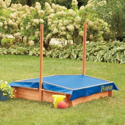 Convertible Sandbox with Sunshade