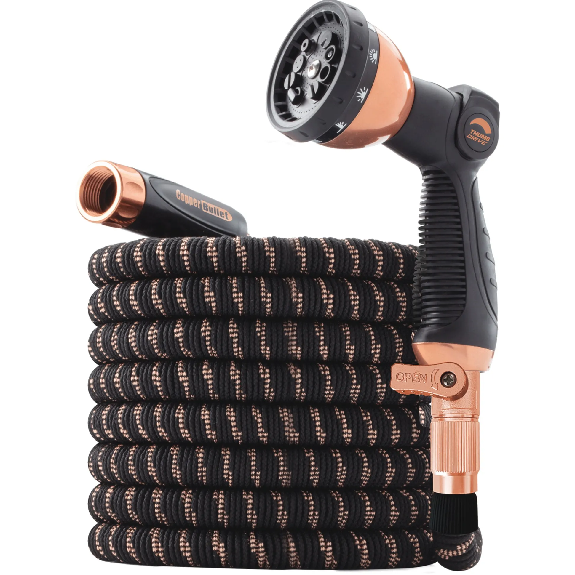 Copper Bullet Expanding 100-Foot Garden Pocket Hose