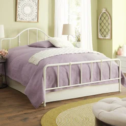 Cora Queen Metal Bed