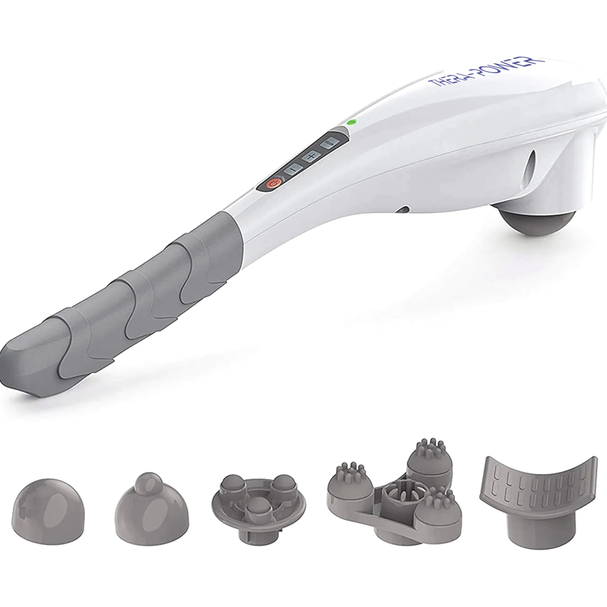 Cordless Rechargeable Handheld Massager with Attachments