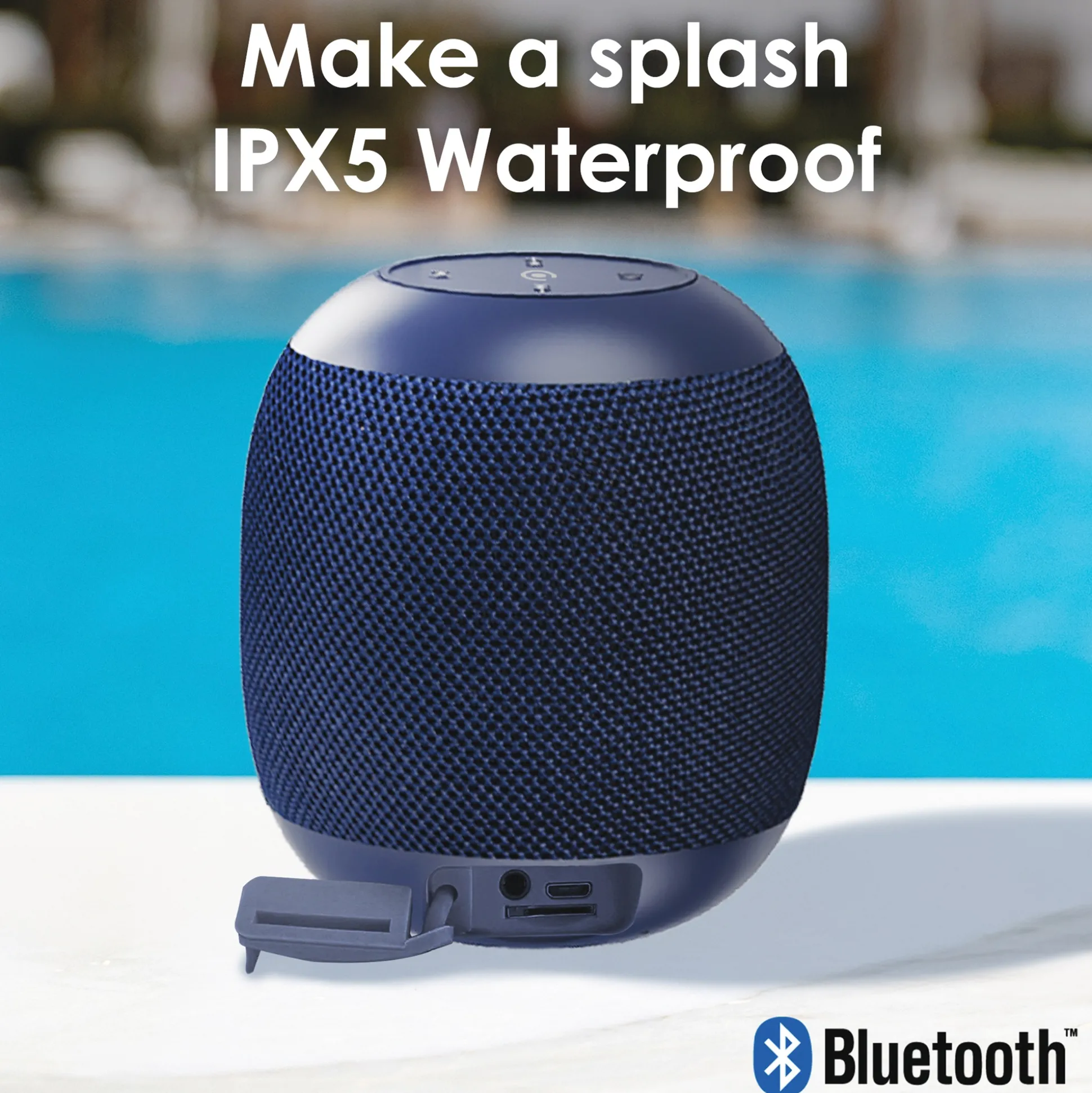 Core Innovations Portable Bluetooth Barrel Speaker