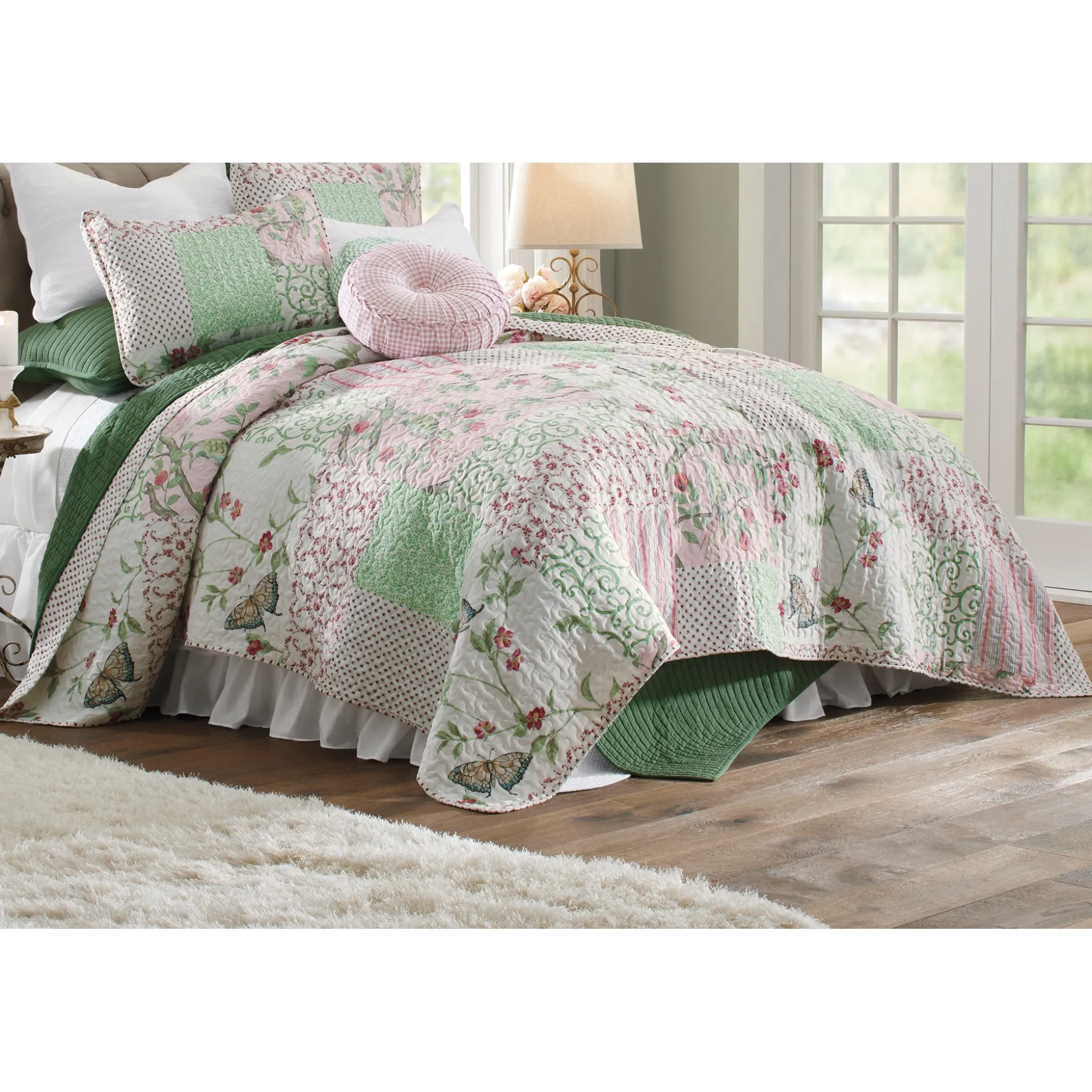 Cottage Voile Bedskirt
