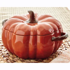 Covered 3-Quart Pumpkin Baker