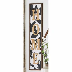 Cow-Print Home Wall Art
