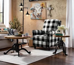 Crank End Table